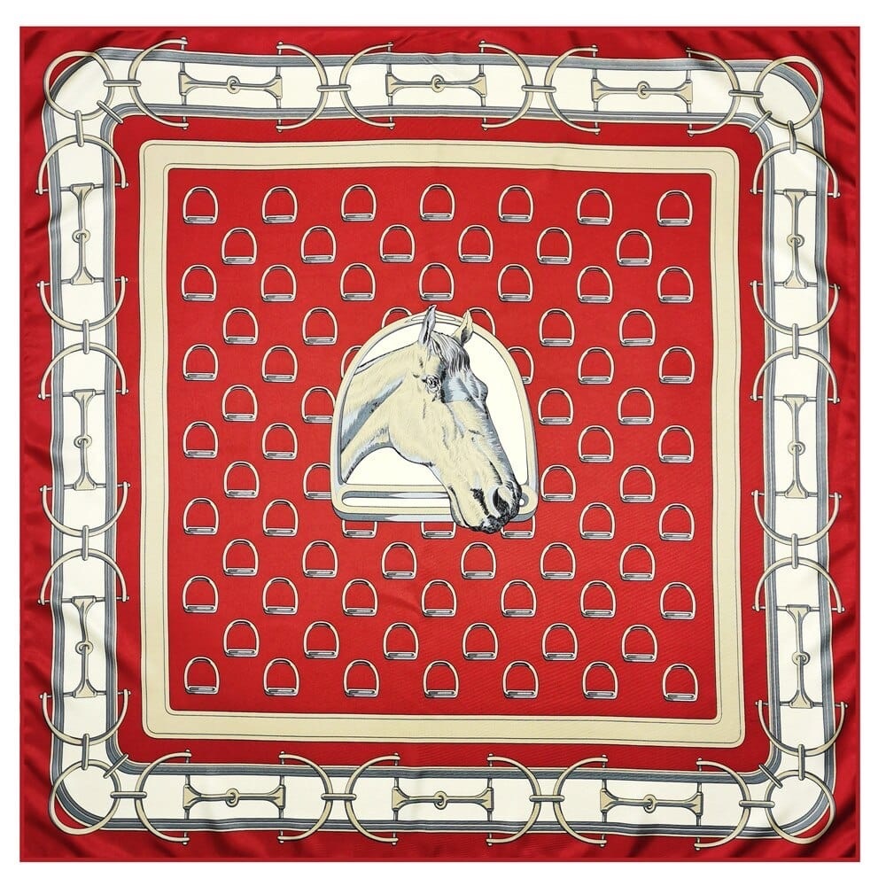 Authentic Vintage CELINE Scarf Silk